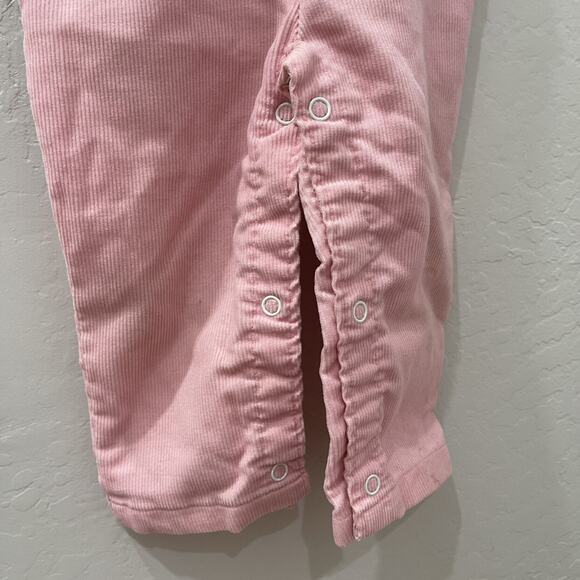 Health-Tex Vintage Pink Corduroy Plaid Overalls - Picture 5 of 9